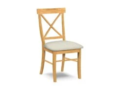 C-613-F6-2 Upholstered X Back Chair 2-Pack