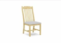 CI-34-F6-2 Upholstered Steambent Mission Chair 2-Pack -Wilmington CI 34 F37