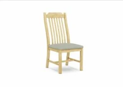 CI-34-F6-2 Upholstered Steambent Mission Chair 2-Pack -Wilmington CI 34 F56