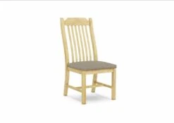 CI-34-F6-2 Upholstered Steambent Mission Chair 2-Pack -Wilmington CI 34 F67