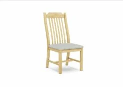 CI-34-F6-2 Upholstered Steambent Mission Chair 2-Pack -Wilmington CI 34 F79