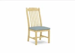 CI-34-F6-2 Upholstered Steambent Mission Chair 2-Pack