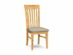 CI-465-F6 Upholstered Mission Chair 2 Pack -Wilmington CI 465 F49 Majorly Linen
