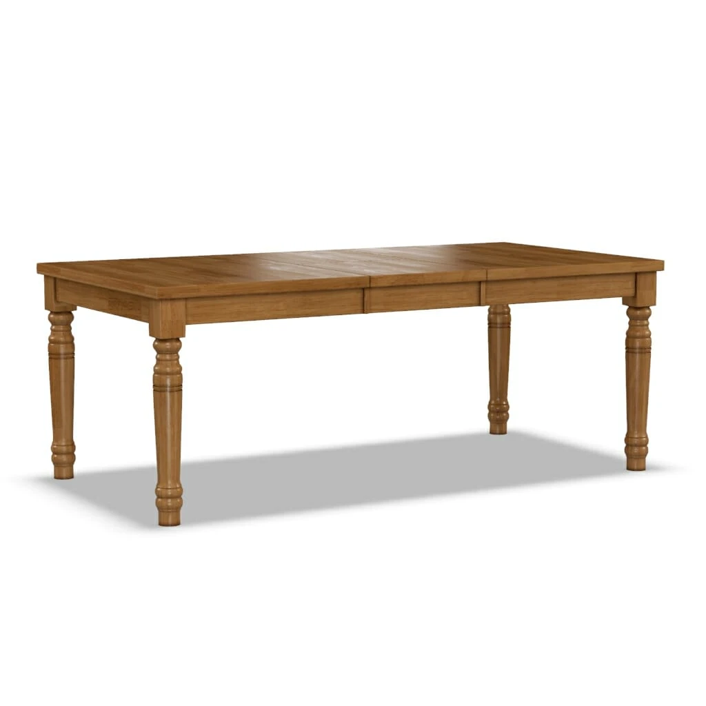 CTT-4078 & CLB-44 Curated Turned Leg Extension Table 2 CTT-4078 & CLB-44 Curated Turned Leg Extension Table - Image 2