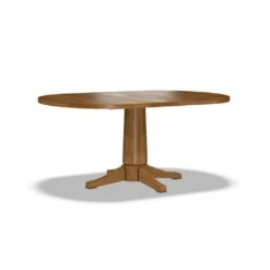 CTT-4866 & CPB-27 Curated Transitional Pedestal Extension Table