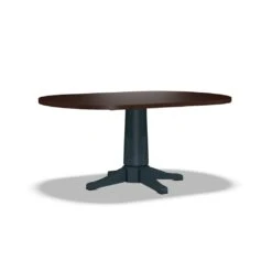 CTT-4866 & CPB-27 Curated Transitional Pedestal Extension Table -Wilmington CTT 4866 51 CPB 27 81