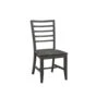 CI145-87 SoMa Collection Ladderback Chair In Coal 2-Pack