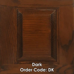 93394 Oak 60″ Tall Barrister Bookcase 8 93394 Oak 60″ Tall Barrister Bookcase -Wilmington Dark Swatch