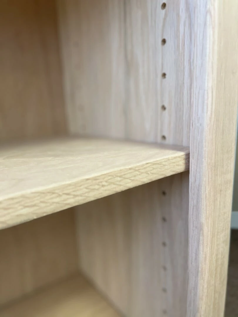 BCK3660/12CT Oak 36 Wide X 60 High Contemporary Bookcase 3 BCK3660/12CT Oak 36 Wide X 60 High Contemporary Bookcase - Image 3