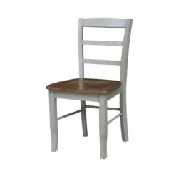K41-36RT-27B-C41-2 Round Pedestal Table With Madrid Chairs -Wilmington K41 36RT 27B C2 4 CHAIR ONLY