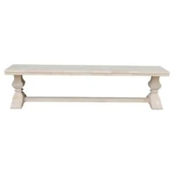 BE-18A/B Banks Trestle Bench -Wilmington KBE 18 FRONT