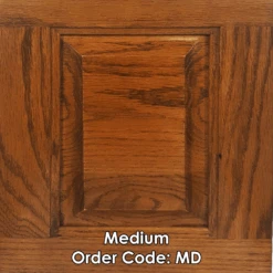 93394 Oak 60″ Tall Barrister Bookcase 7 93394 Oak 60″ Tall Barrister Bookcase -Wilmington Medium Swatch