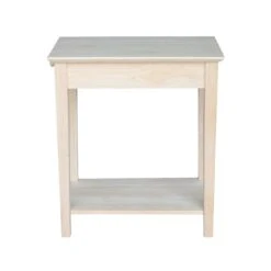OT-2214 Narrow End Table With Drawer -Wilmington OT 2214 SIDE RIGHT