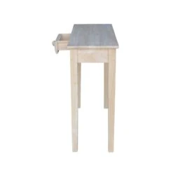 OT-3012 Rectangular Hall Table -Wilmington OT 3012 SIDE OPEN
