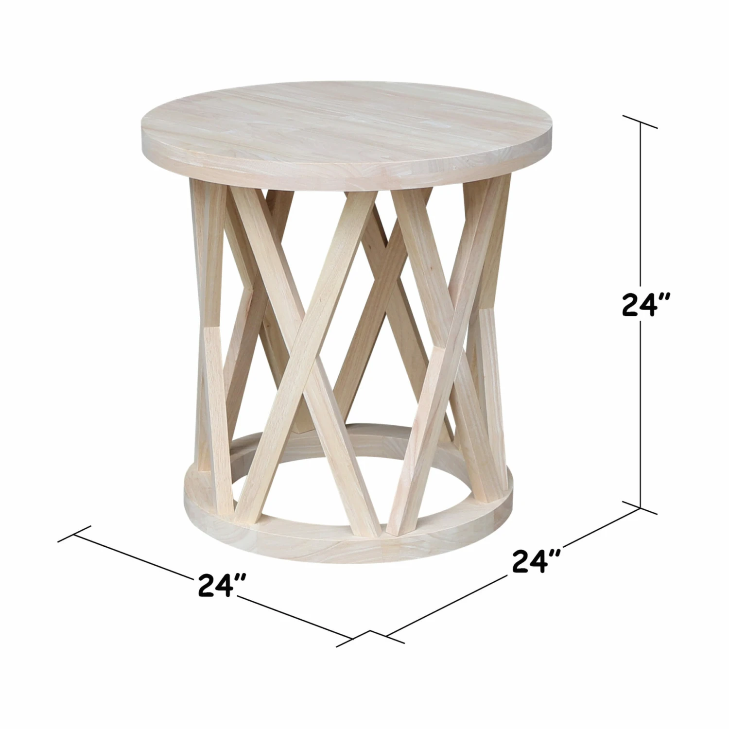 OT-46ER Ceylon Round End Table 10 OT-46ER Ceylon Round End Table - Image 10