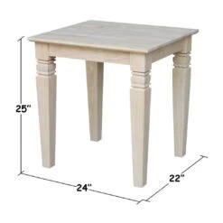 OT-60E Java End Table -Wilmington OT 60E DIMENSION