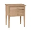 OT-66 Shaker Two Drawer Accent Table