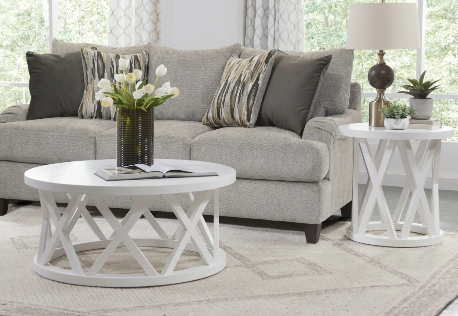 OT-46ER Ceylon Round End Table 3 OT-46ER Ceylon Round End Table - Image 3