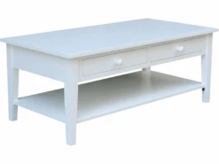 OT-8C Spencer Coffee Table With Drawers -Wilmington OT08 8c