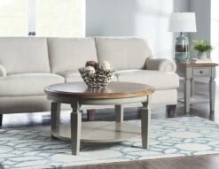 OT-15CR Vista Round Coffee Table -Wilmington OT41 15CR Vignette