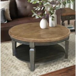 OT-15CR Vista Round Coffee Table -Wilmington OT45 15CR RS