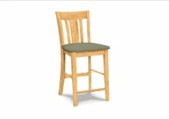 S-102-F6 Upholstered San Remo Counter Stool -Wilmington S 102 F58