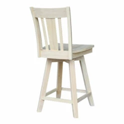 S-102SW San Remo Swivel Counter Stool -Wilmington S 102SW BACK