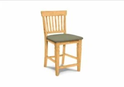 S-112-F6 Upholstered Seattle Counter Stool -Wilmington S 112 F58