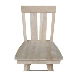 S-133SW Ava Swivel Barstool -Wilmington S 133SW WOODGRAIN