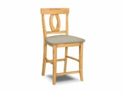 S-1702-F6 Upholstered Verona Counter Stool -Wilmington S 1702 F49 Majorly Linen