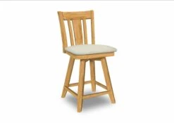 S-102SW-F6 Upholstered San Remo Swivel Counter Stool