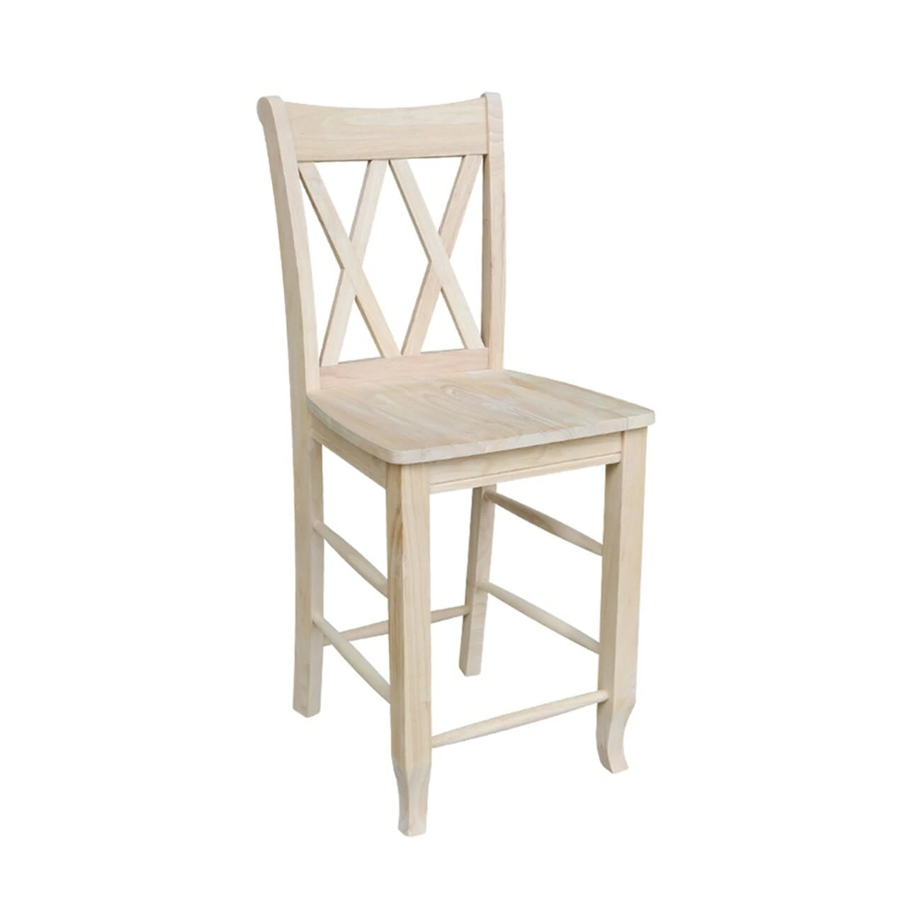 S-2002 Double X Back Counter Stool 2 S-2002 Double X Back Counter Stool - Image 2