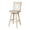 S-203SW Double XX Back Swivel Bar Stool