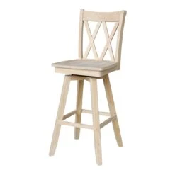 S-203SW Double XX Back Swivel Bar Stool