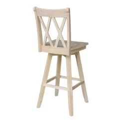 S-203SW Double XX Back Swivel Bar Stool -Wilmington S 203SW BACK
