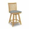 S-262SW-F6 Upholstered Mission Swivel Counter Stool