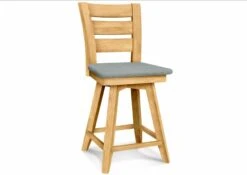 S-292SW-F6 Upholstered Tuscany Swivel Counter Stool
