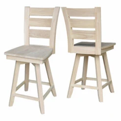 S-292SW Tuscany Swivel Counter Stool -Wilmington S 292SW FRONT AND BACK