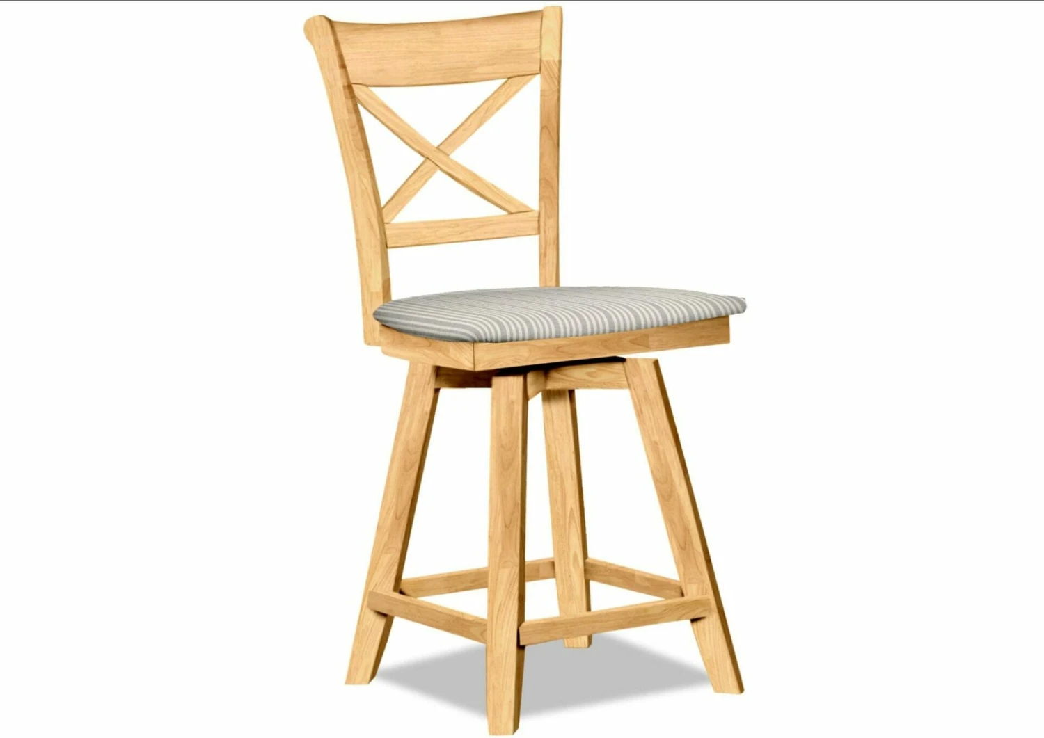 S-312SW-F6 Upholstered Charlotte Swivel Counter Stool 8 S-312SW-F6 Upholstered Charlotte Swivel Counter Stool - Image 8