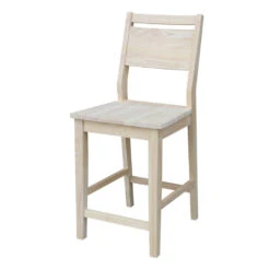 S-32 Aspen Panel Back Counter Stool -Wilmington S 32