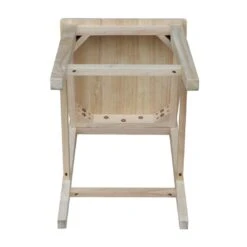 S-32 Aspen Panel Back Counter Stool -Wilmington S 32 UNDERNEATH