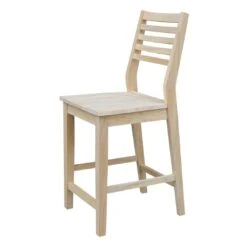 S-42 Aspen Ladder Back Counter Stool -Wilmington S 42 SIDE