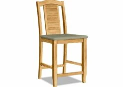 S-452-F6 Upholstered Seaside Counter Stool -Wilmington S 452 F58 Greenlight Mirage