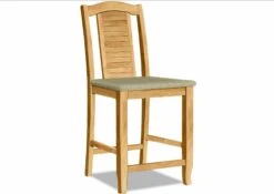 S-452-F6 Upholstered Seaside Counter Stool -Wilmington S 452 F67 Caliente Flint