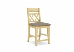 S-472-F6 Upholstered Canyon XX Counter Stool -Wilmington S 472 F58