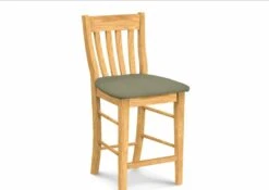 S-6162-F6 Upholstered Cafe Counter Stool -Wilmington S 6162 F58