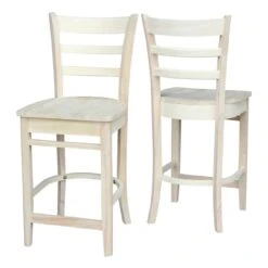 S-6172 Emily Counter Stool -Wilmington S 6172 FRONT AND BACK