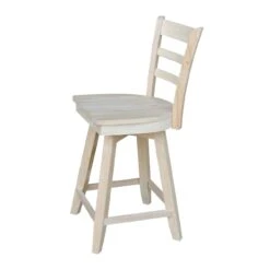S-6172SW Emily Counter Swivel Stool -Wilmington S 6172SW SIDE LEFT