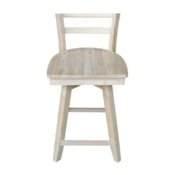 S-6172SW Emily Counter Swivel Stool -Wilmington S 6172SW WOODGRAIN