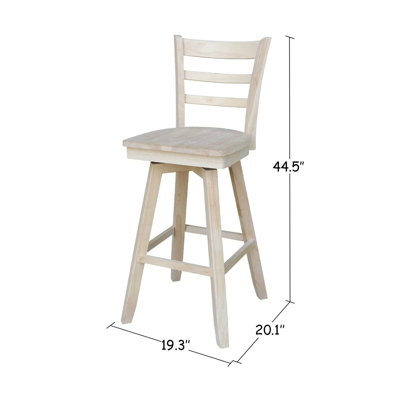 S-6173SW 30″ Emily Swivel Bar Stool 2 S-6173SW 30″ Emily Swivel Bar Stool - Image 2